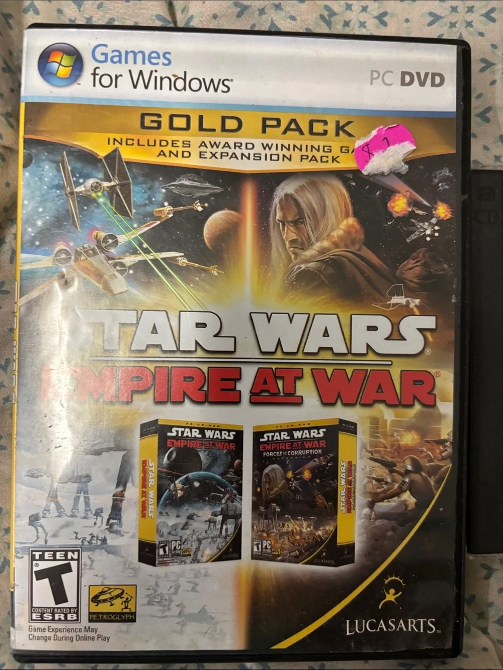 Star Wars PC Games - Empire at War & Jedi Knight dark forces ii